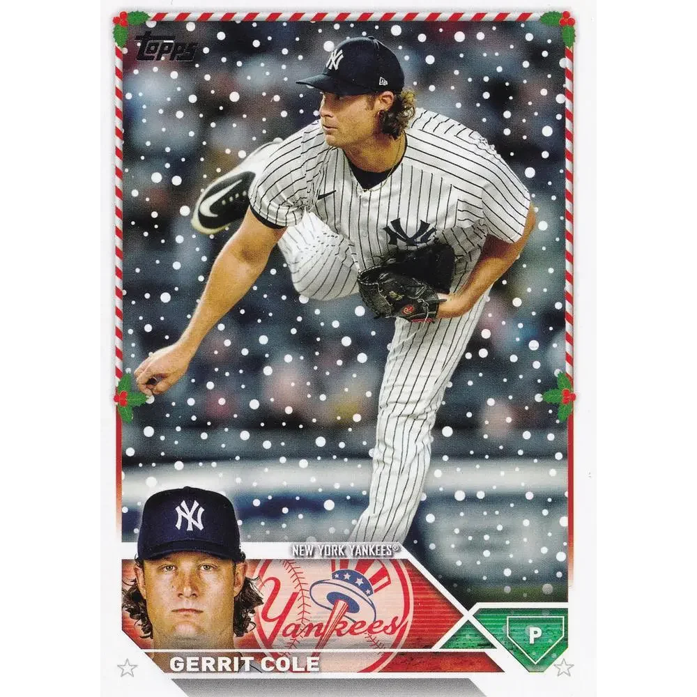 2023 Topps Holiday Gerrit Cole H40 New York Yankees